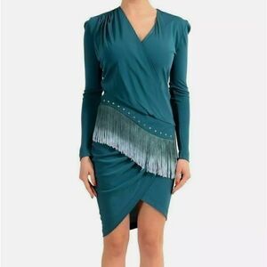 New Just Cavalli Mini Fringe Dress size S